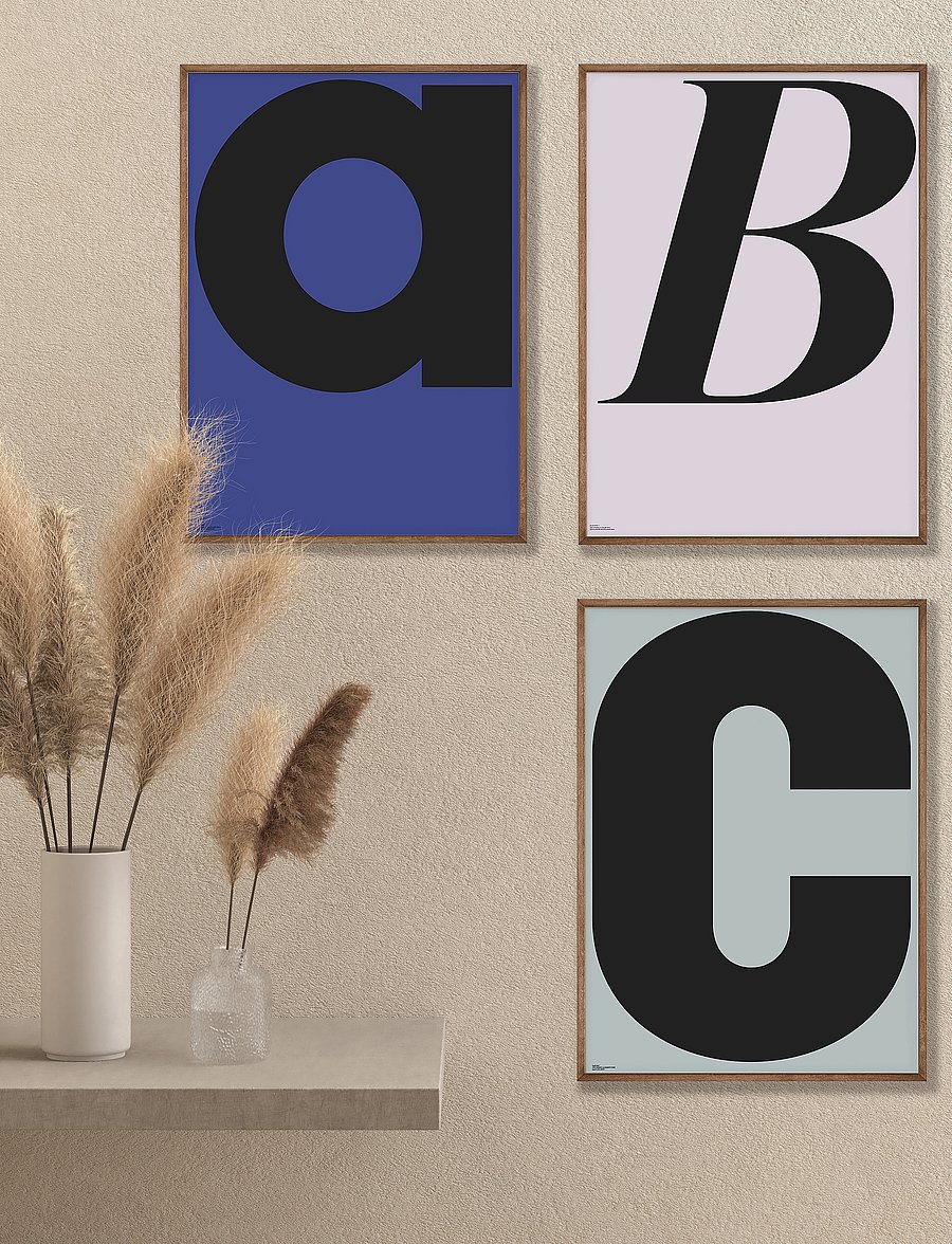 Poster & Frame - abcd-b - illustrationen - multi-colored - 0