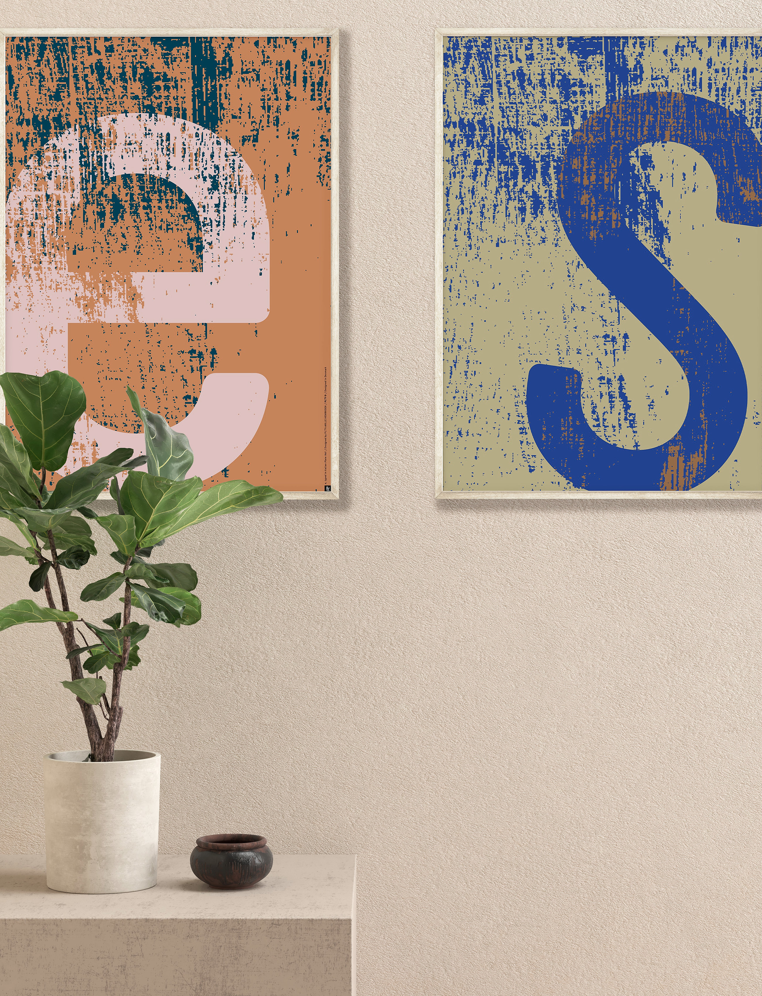 Poster & Frame Be-Yourself-S, 70X100 cm, Posters, Mehrfarbig/gemustert - Illustrations, Homeware
