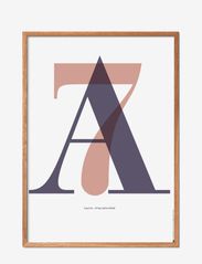 Poster & Frame - ilwt-a7-terracotta - laveste priser - multi-colored - 0