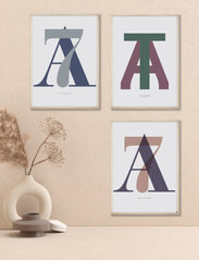 Poster & Frame - ilwt-a7-terracotta - laveste priser - multi-colored - 1