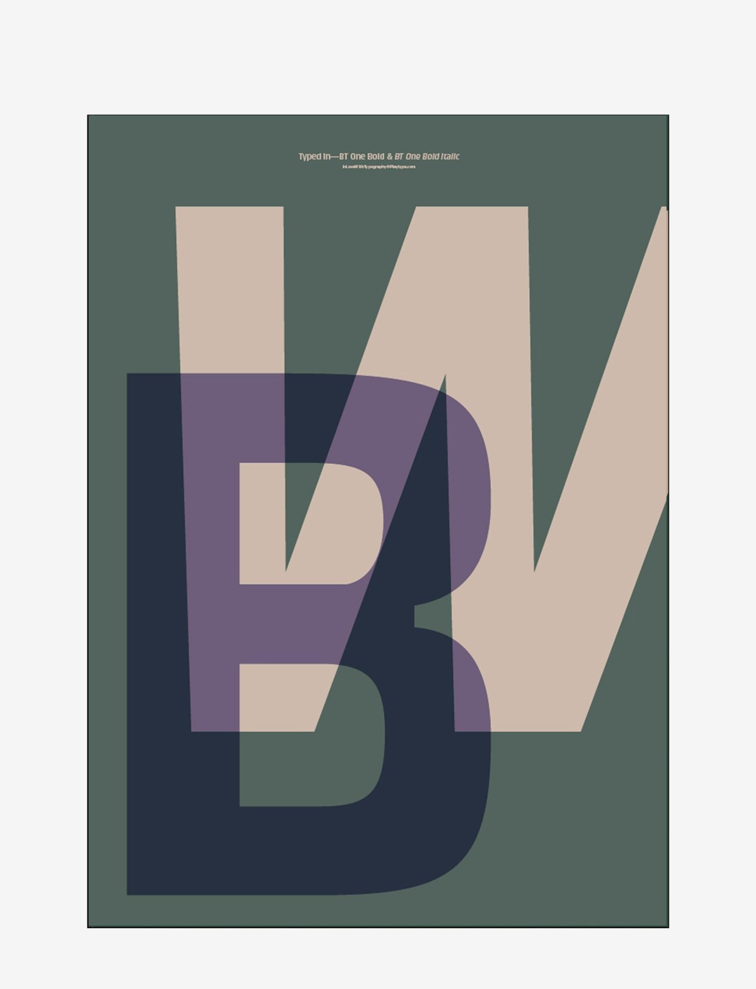 Poster & Frame Ilwt-Wb, Illustrations, Multi/mønstret, Str: 70X100CM