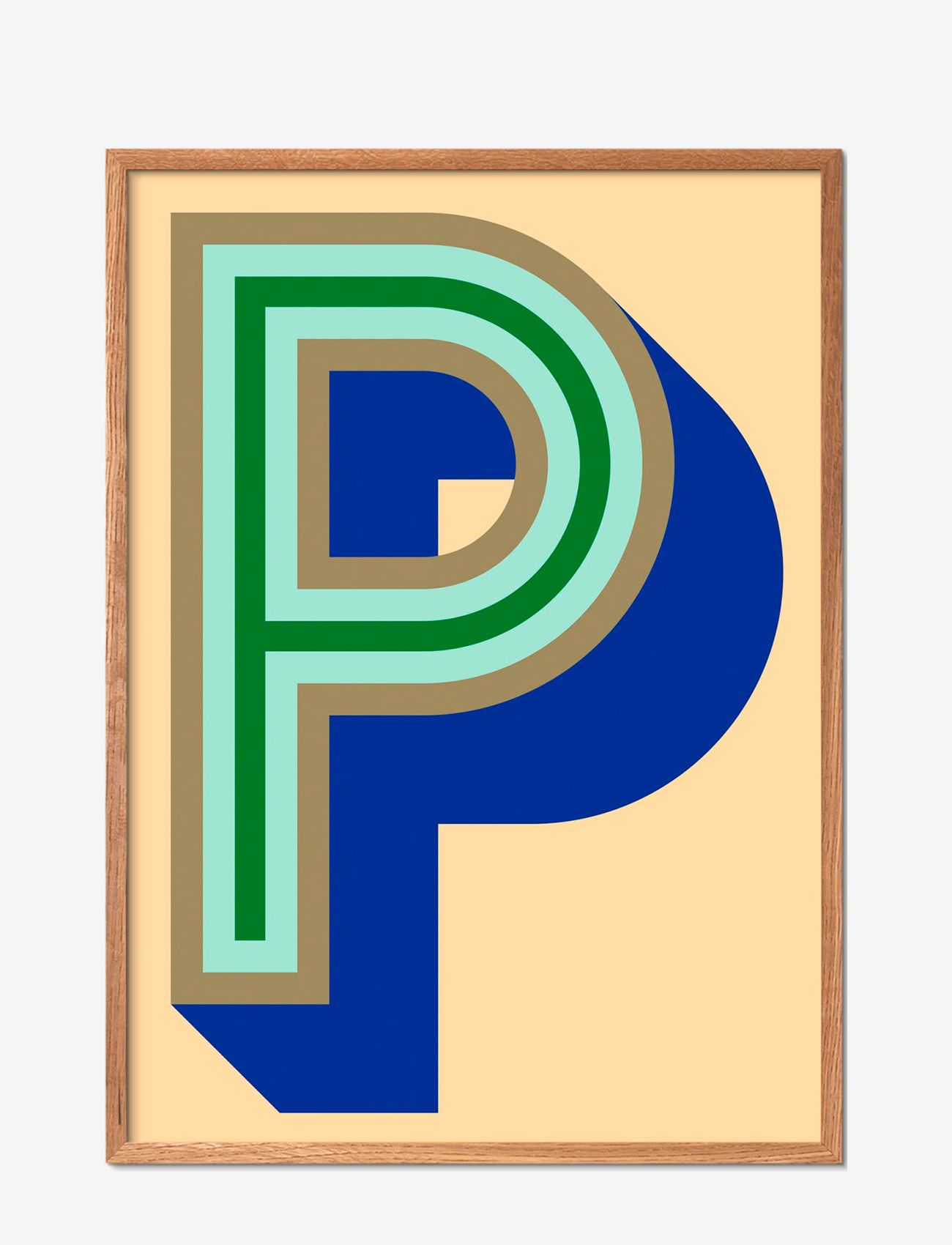 Poster & Frame - pop-p-1 - die niedrigsten preise - multi-colored - 0