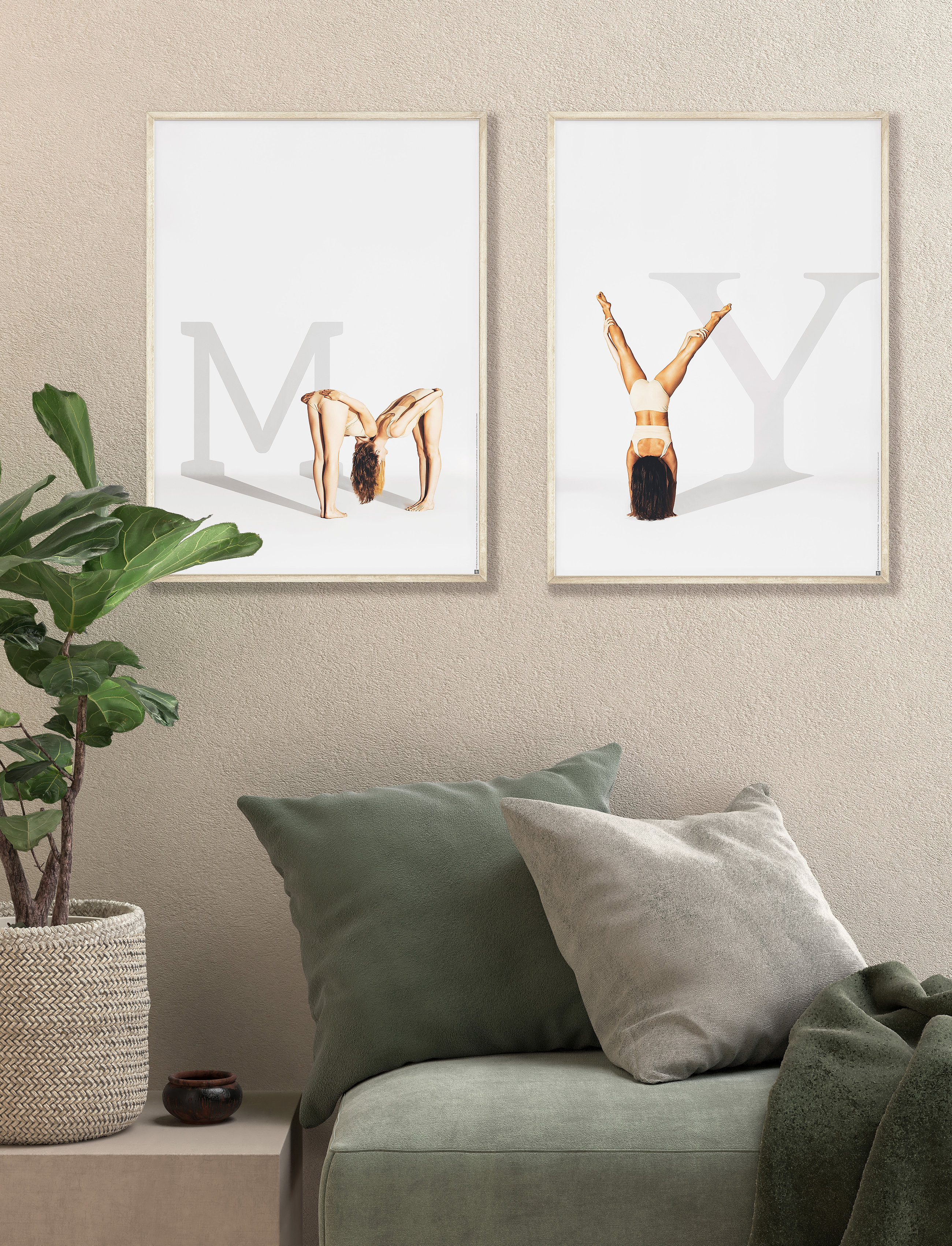 Poster & Frame Rewritten-M-For-Marvelous, 70X100 cm, Posters, Mehrfarbig/gemustert - Photographs, Homeware