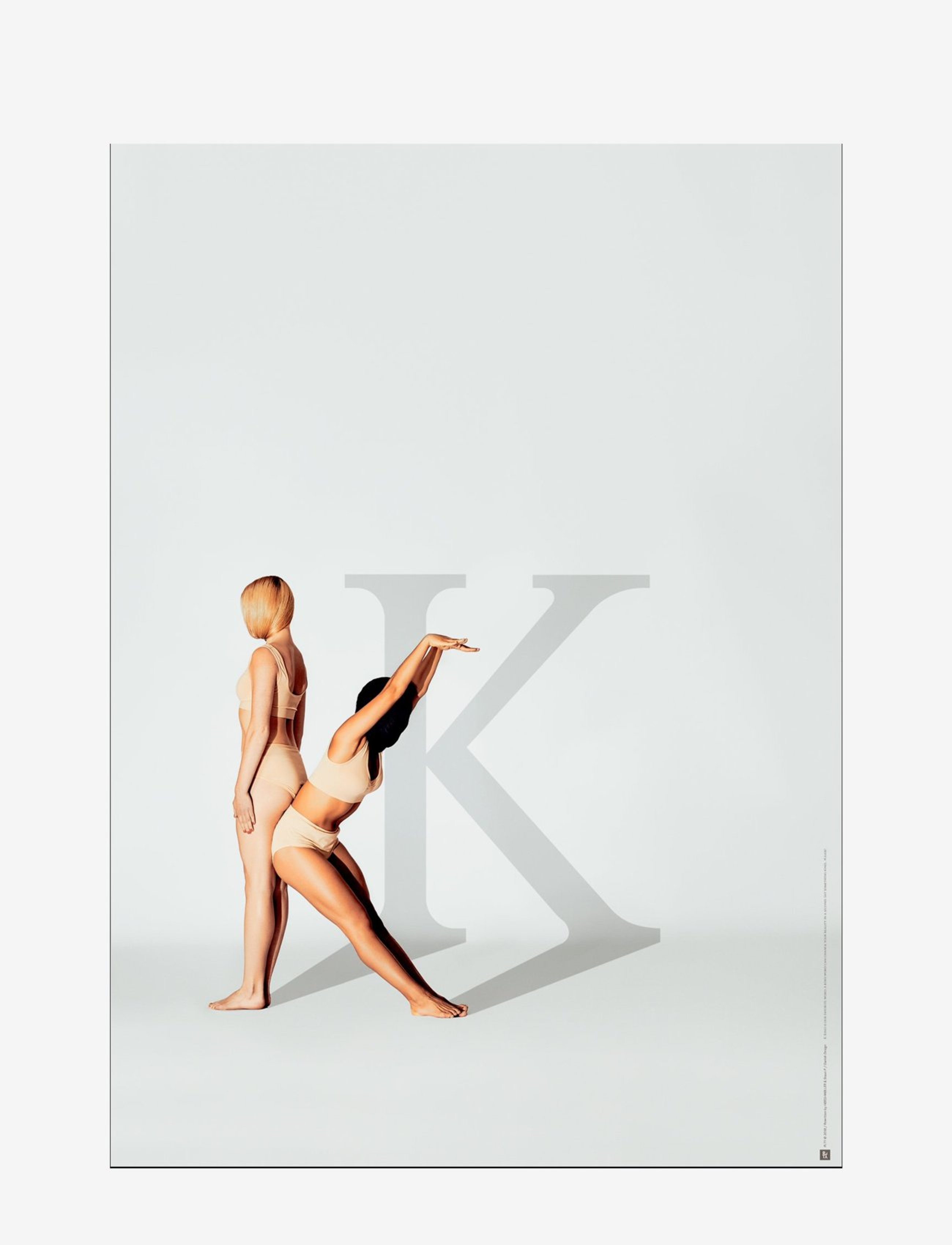 Poster & Frame Rewritten-K-For-Kind, Photographs, Multi/mønstret, Str: 70X100CM