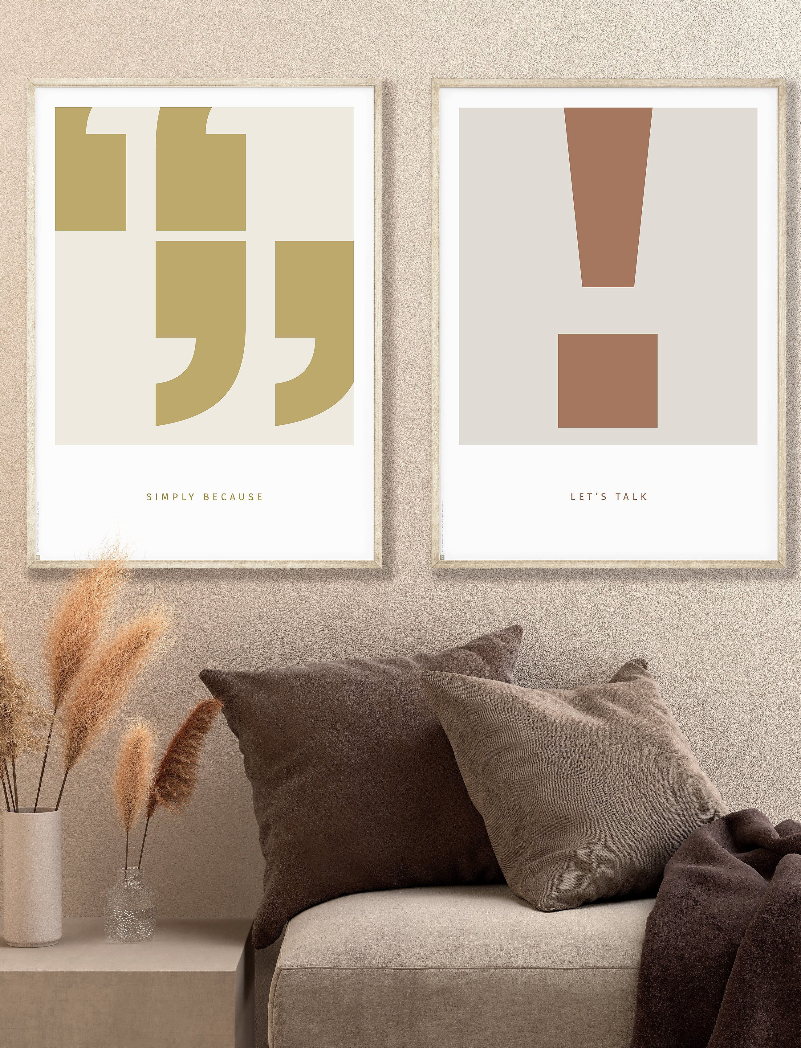 Poster & Frame - simple-living-simply-because - illustrationer - multi-colored - 0