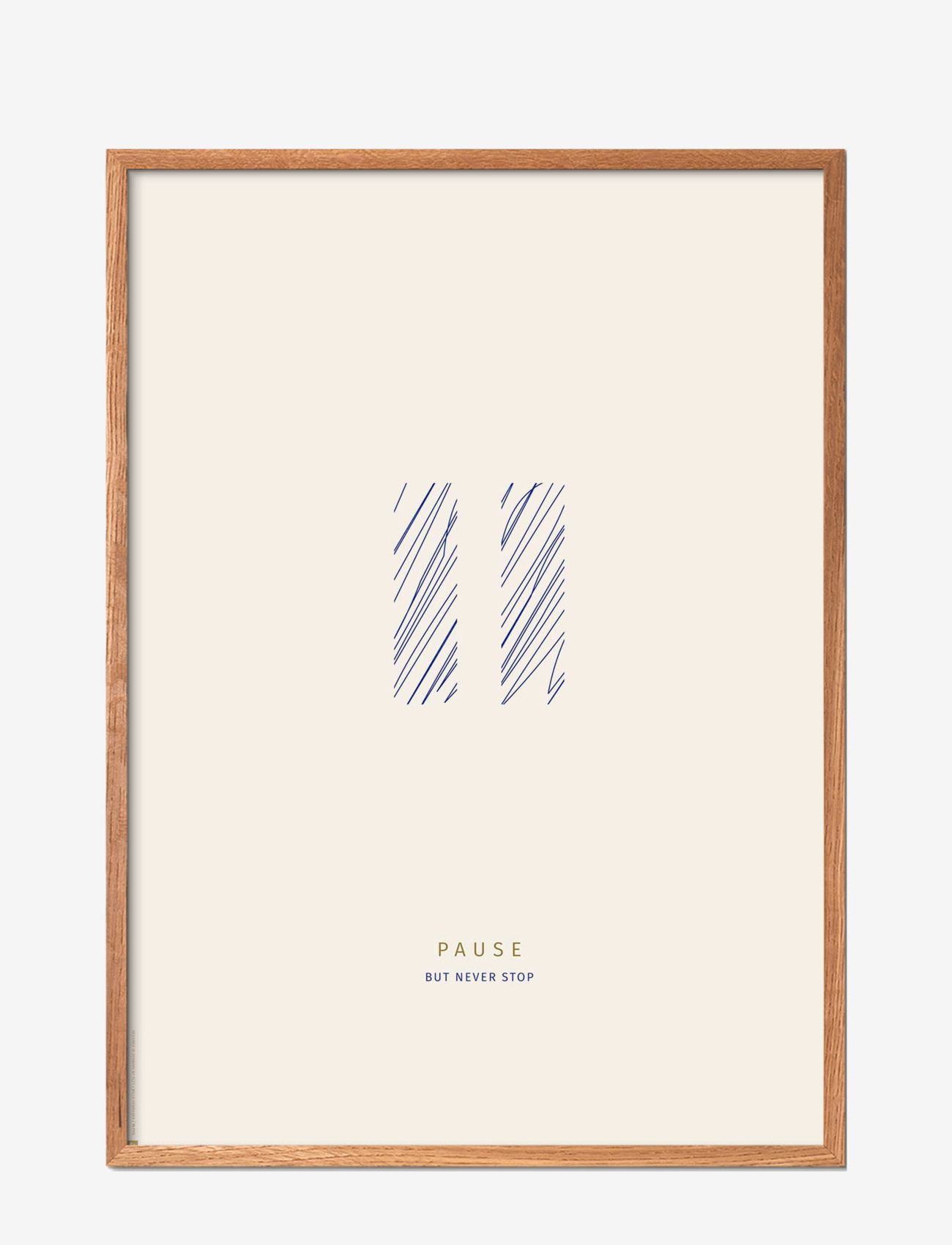 Poster & Frame - simple-living-pause - iliustracijos - multi-colored - 0