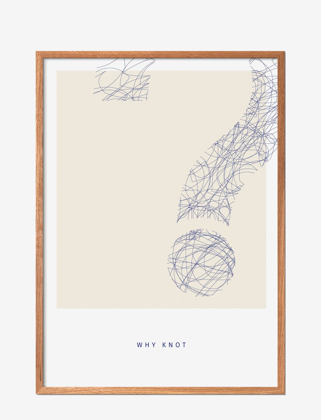 Poster & Frame - simple-living-why-knot - illustratsioonid - multi-colored - 0