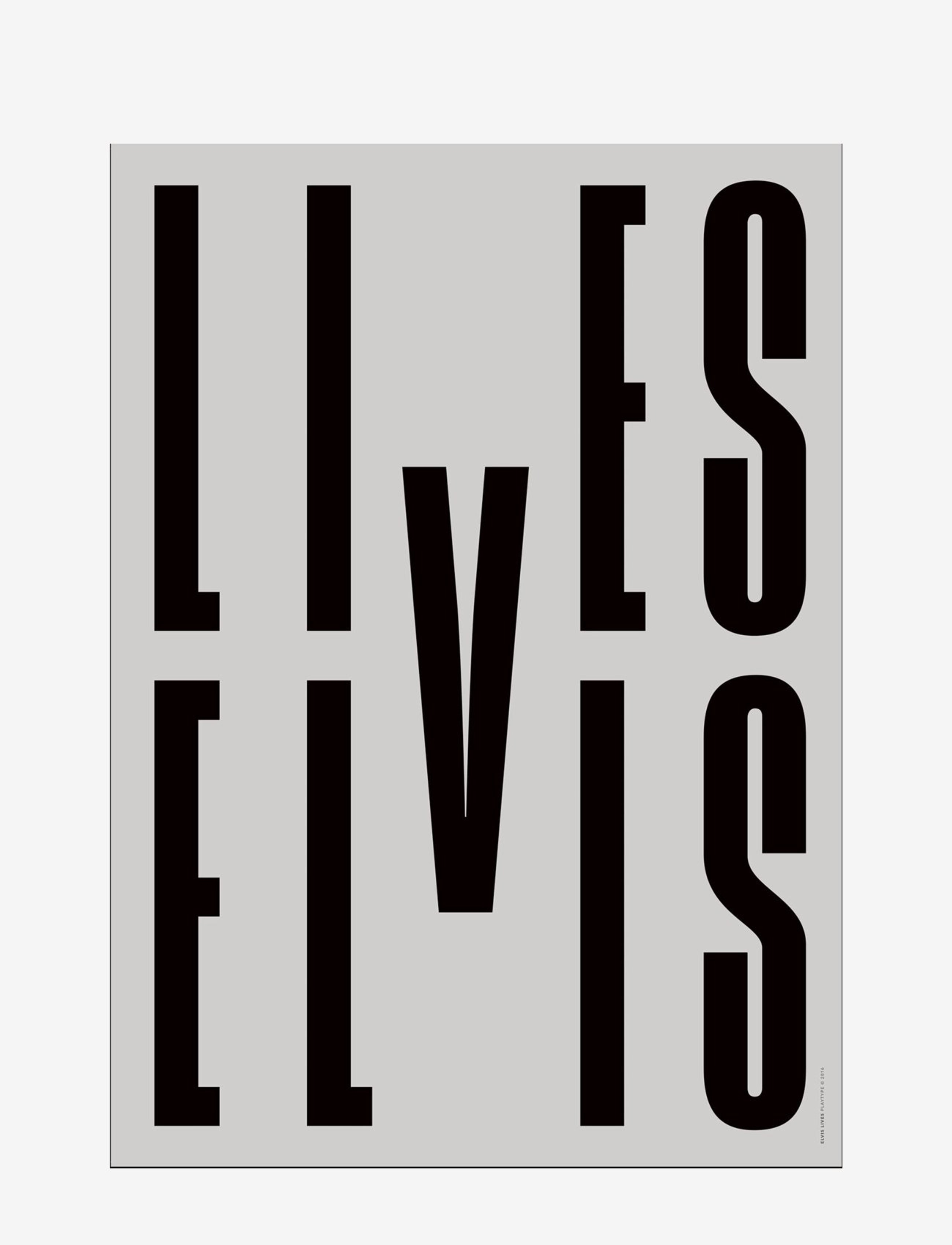 st-elvis-lives - MULTI-COLORED