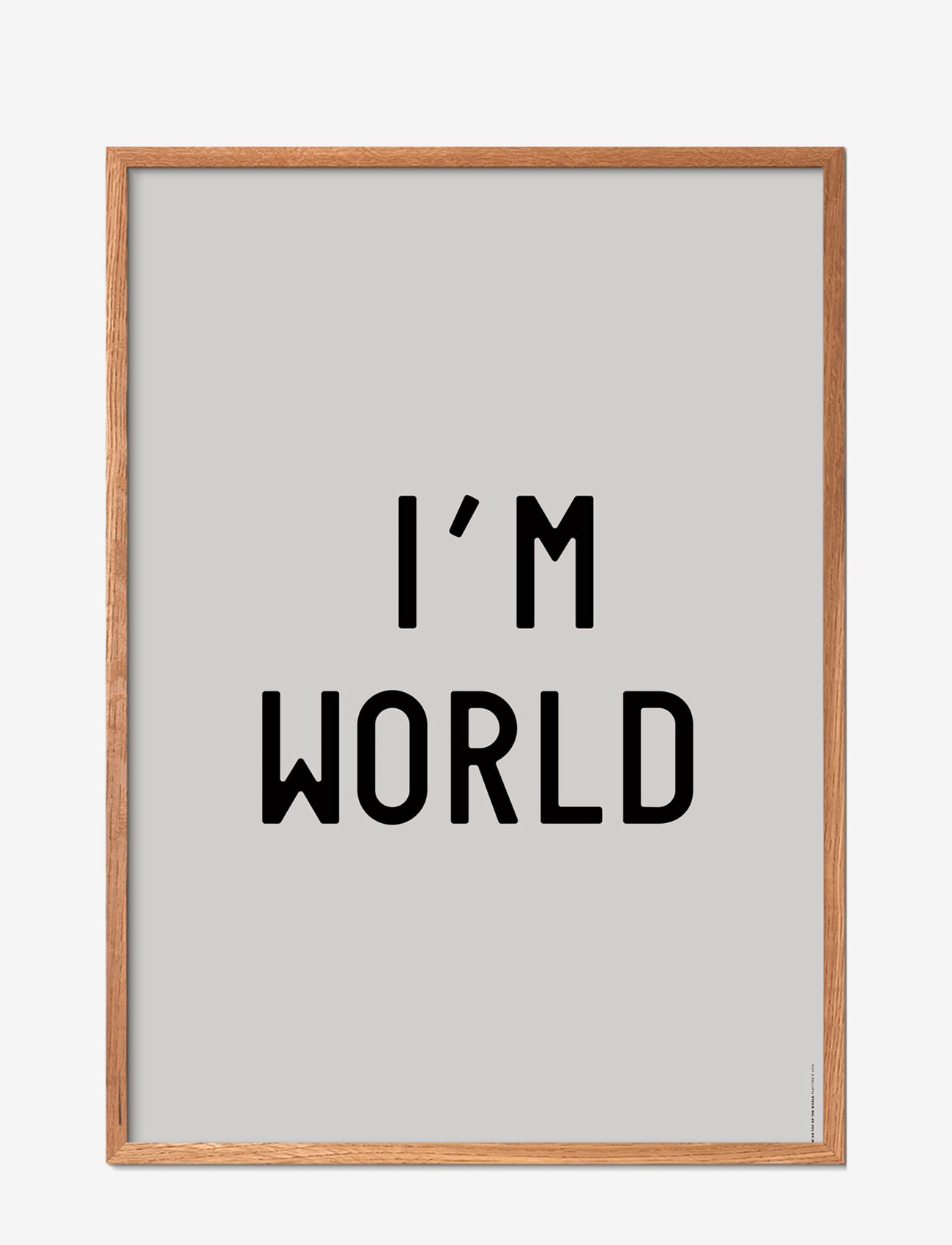 Poster & Frame - st-i-am-on-top-of-the-world - laveste priser - multi-colored - 0