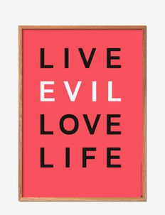 st-live-evil-love-life, Poster & Frame