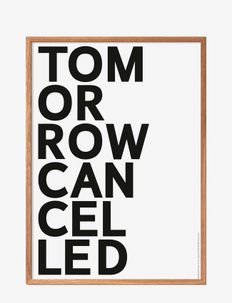 st-tomorrow-cancelled, Poster & Frame