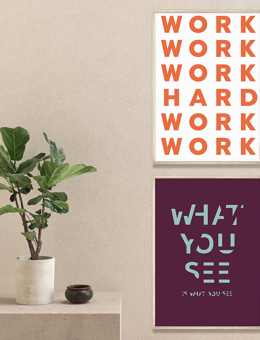 Poster & Frame - st-what-you-see-is-what-you-see - illustrationen - multi-colored - 0