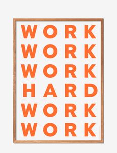 st-work-hard, Poster & Frame