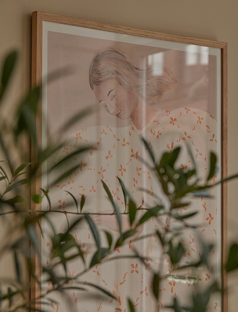 Poster & Frame - The Poster Club x Sofia Lind - Secret Notes - fotod - neutral - 4