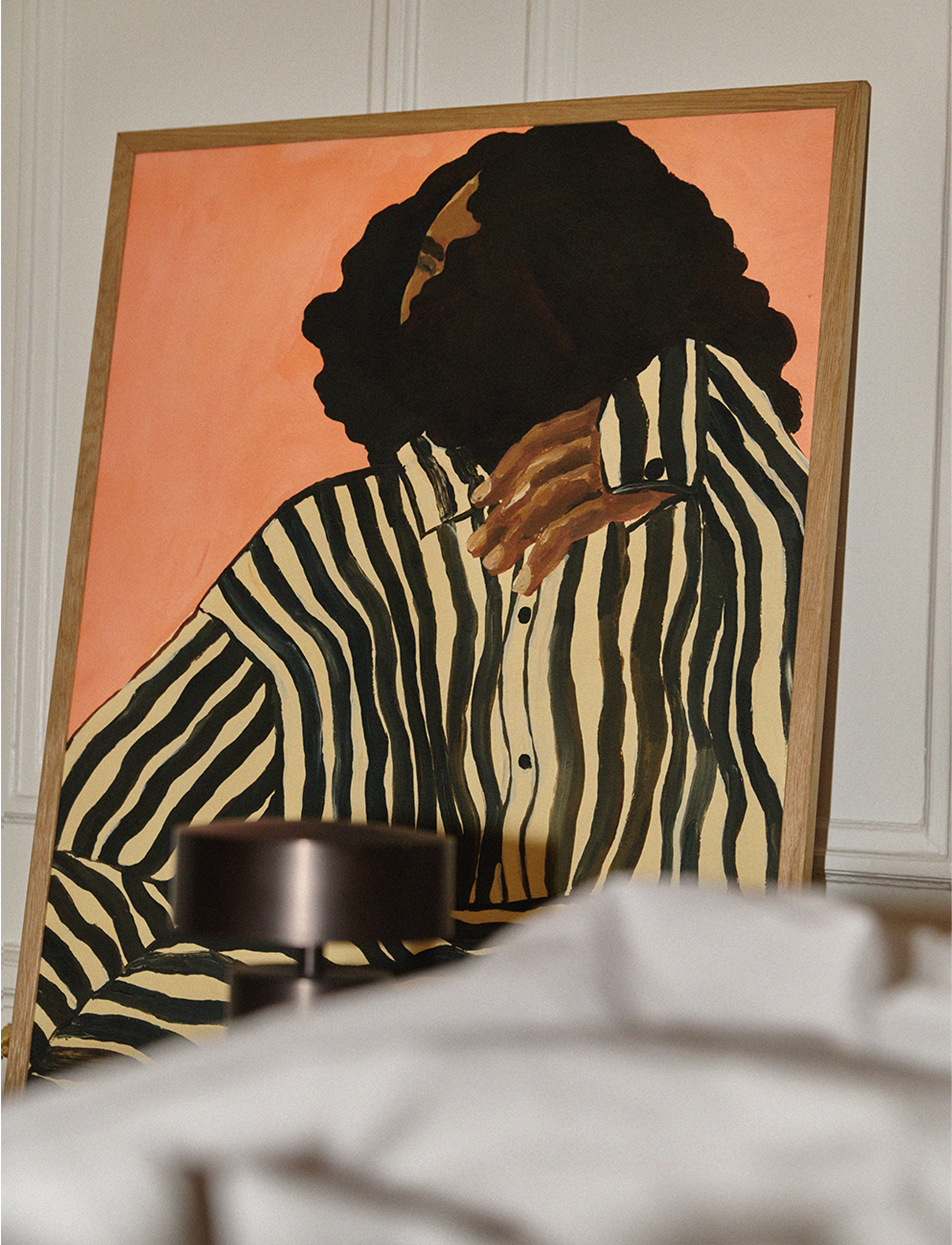 Poster & Frame - The Poster Club x Hanna Peterson - Serene Stripes - illustrationen - neutral - 4