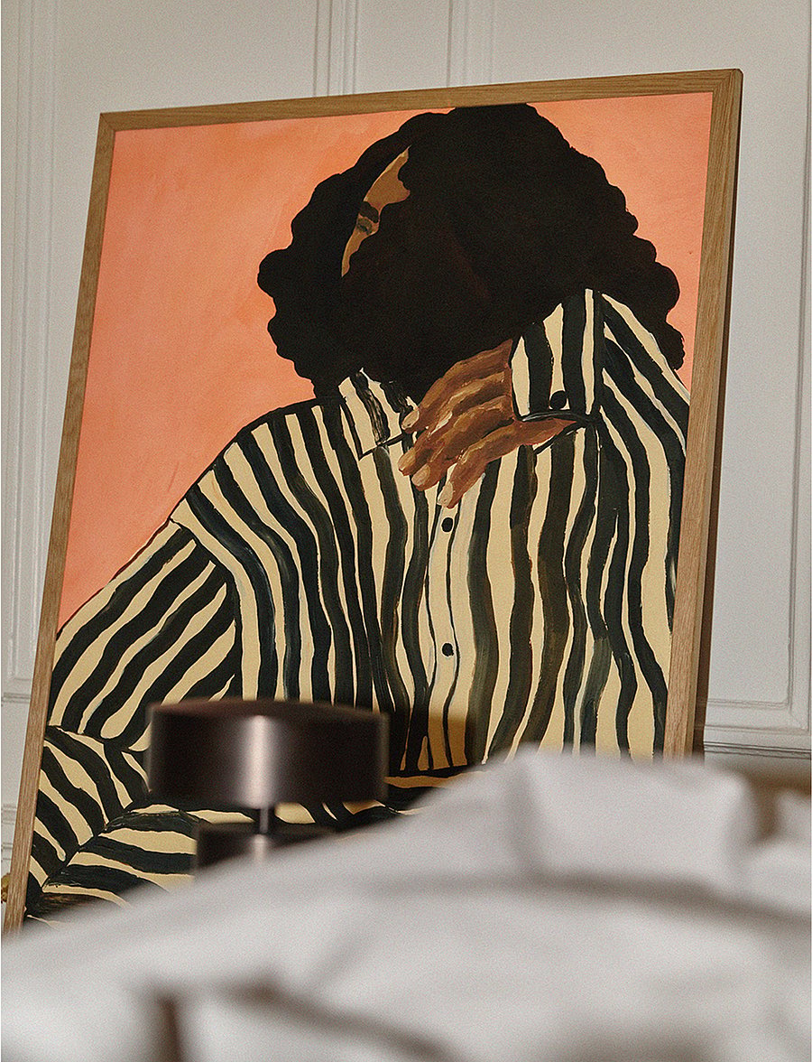 Poster & Frame - The Poster Club x Hanna Peterson - Serene Stripes - illustrationen - neutral - 4