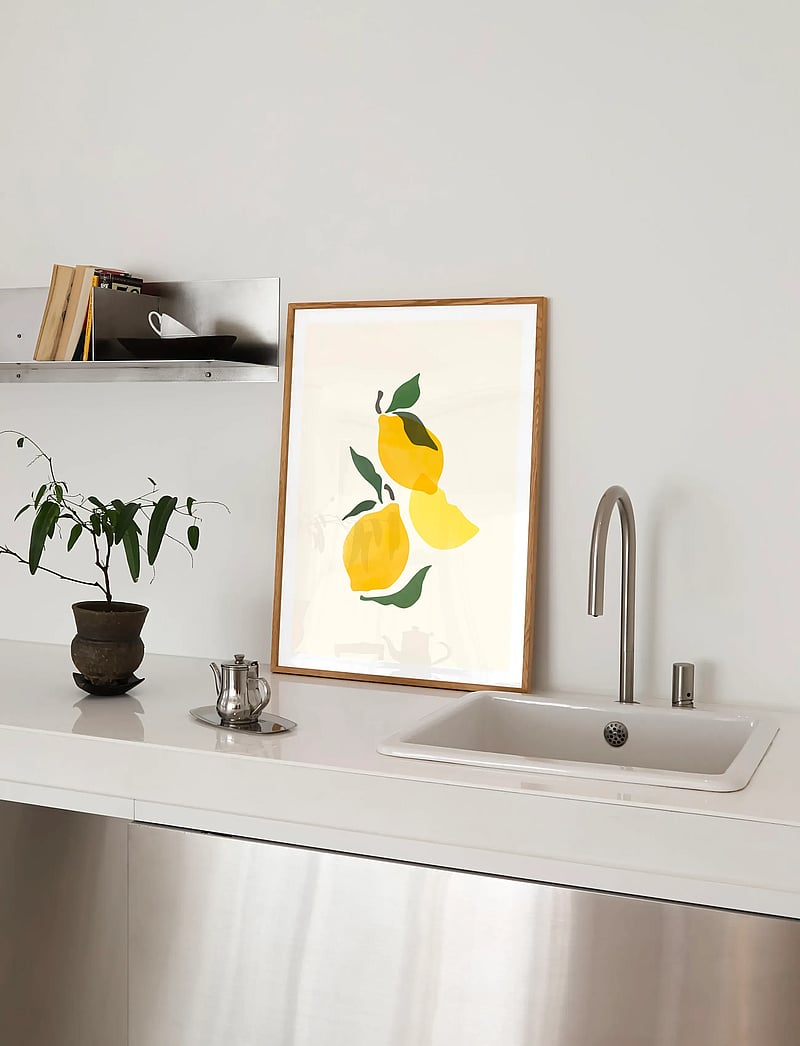 Poster & Frame - Sacrée Frangine - Composition Citron - essen - yellow - 2