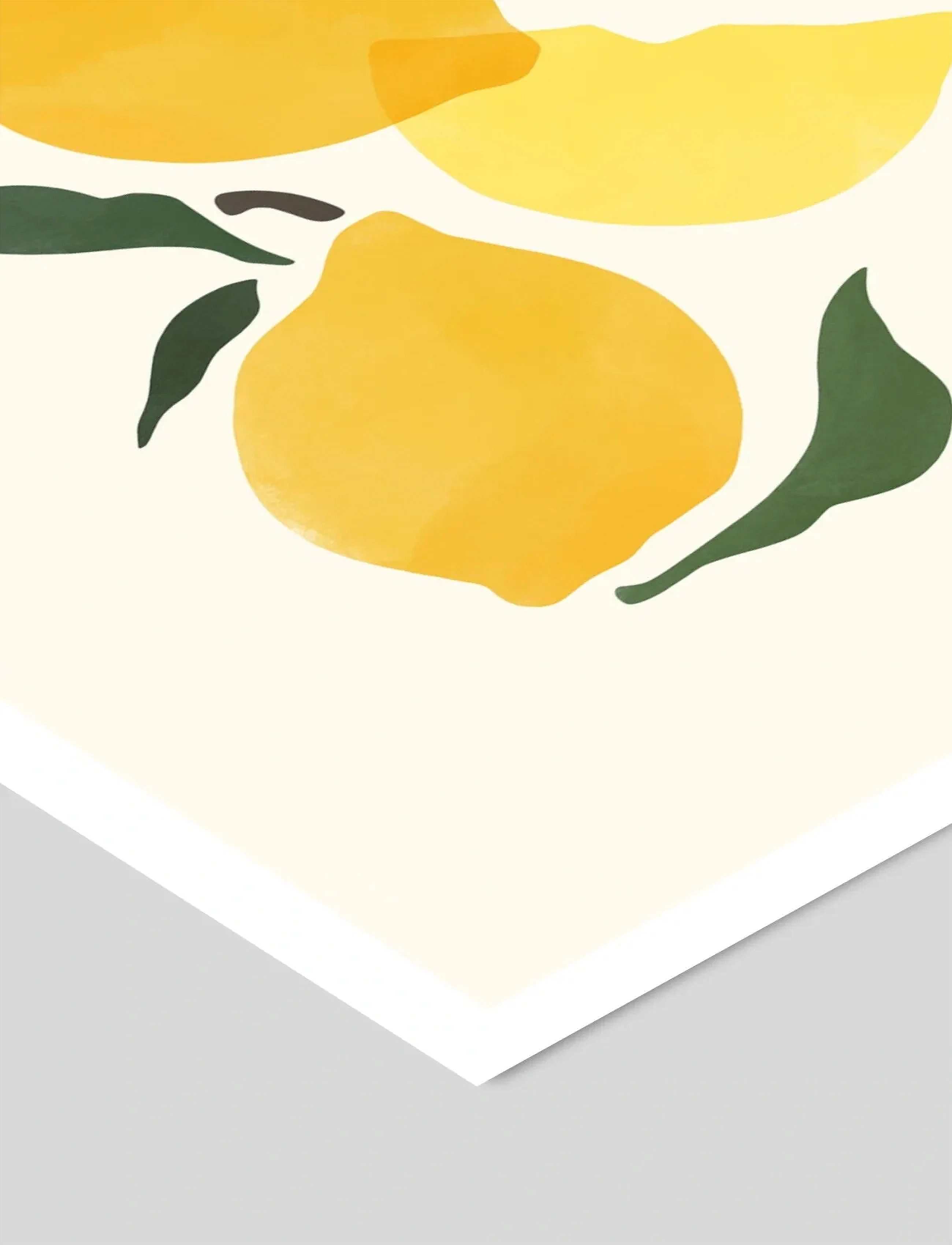 Poster & Frame - Sacrée Frangine - Composition Citron - mat - yellow - 3