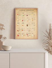 Poster & Frame - cocktails-papir - laveste priser - multi-colored - 1