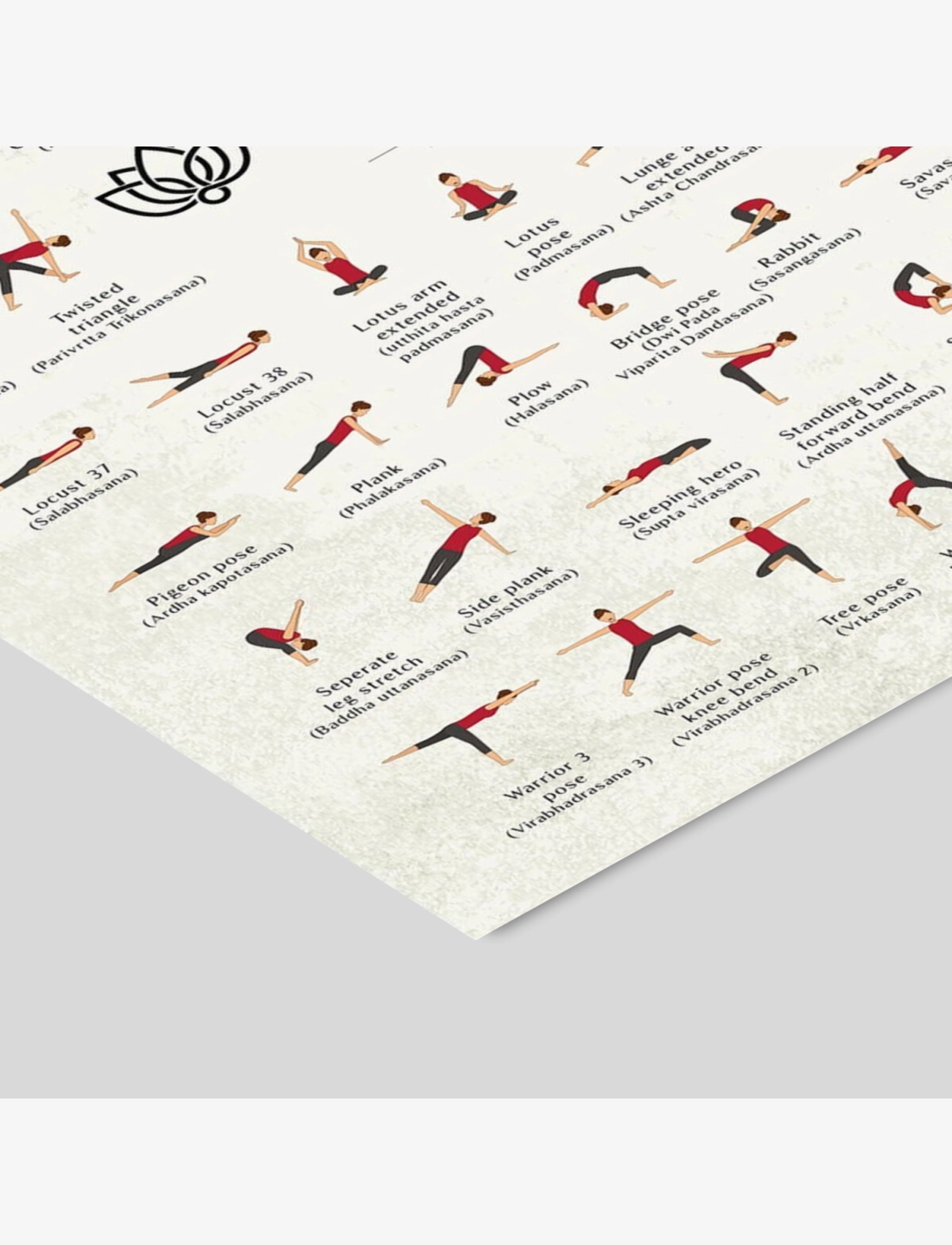 Poster & Frame - Yoga - multi-colored - 2