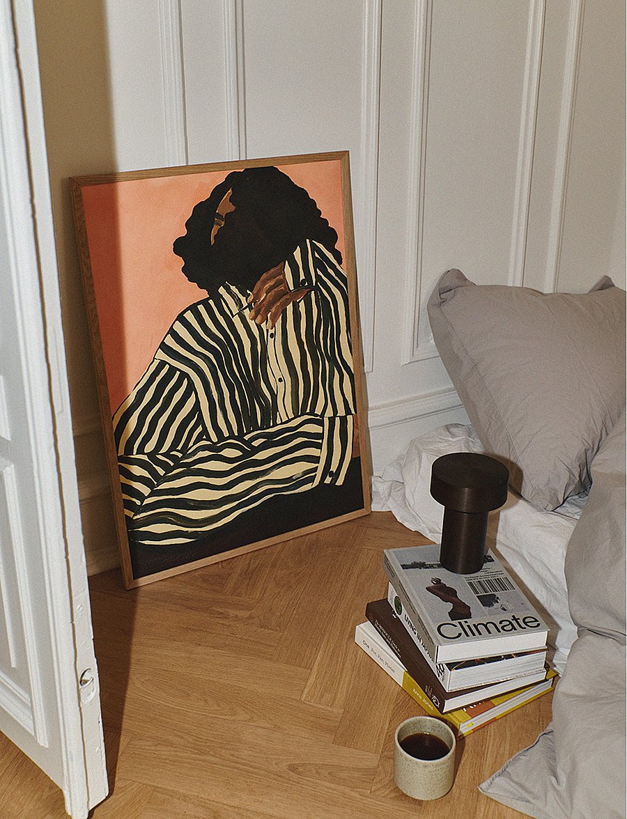 Poster & Frame - The Poster Club x Hanna Peterson - Serene Stripes - illustrationen - neutral - 3