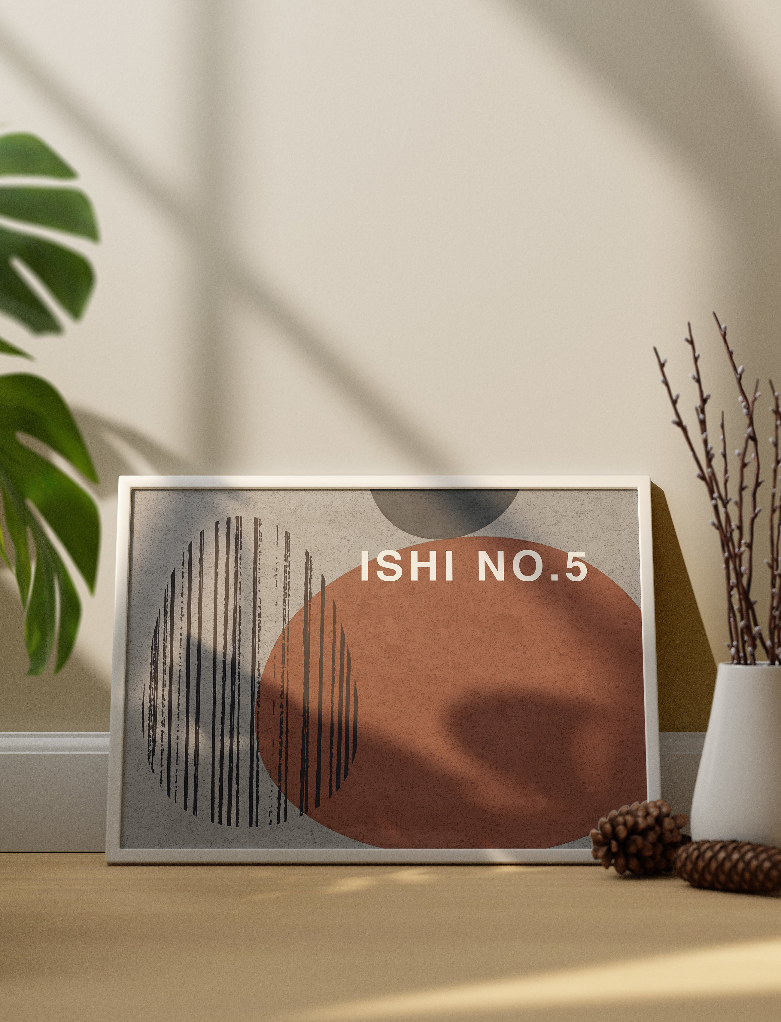 Poster & Frame - Ishi 5 - grafiski raksti - multi-colored - 0