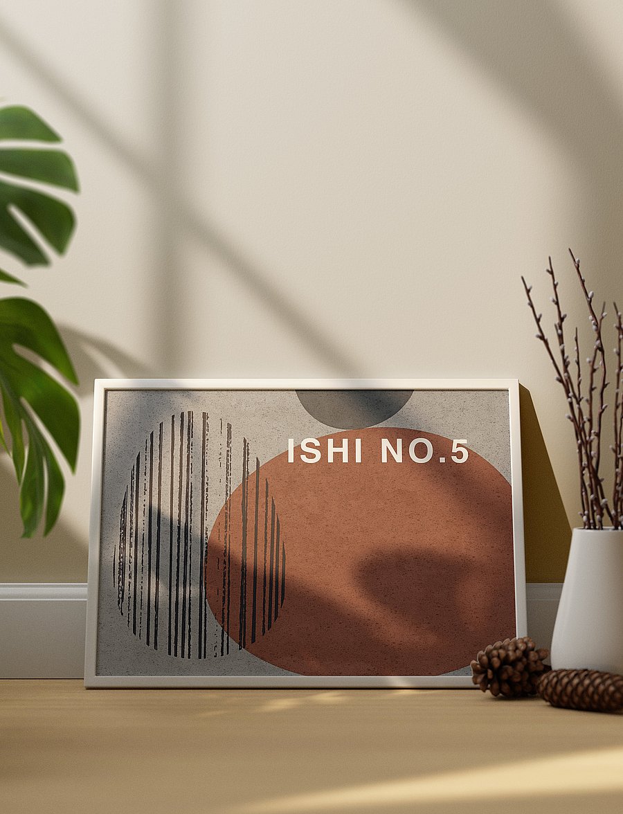 Poster & Frame - Ishi 5 - graafilised mustrid - multi-colored - 0
