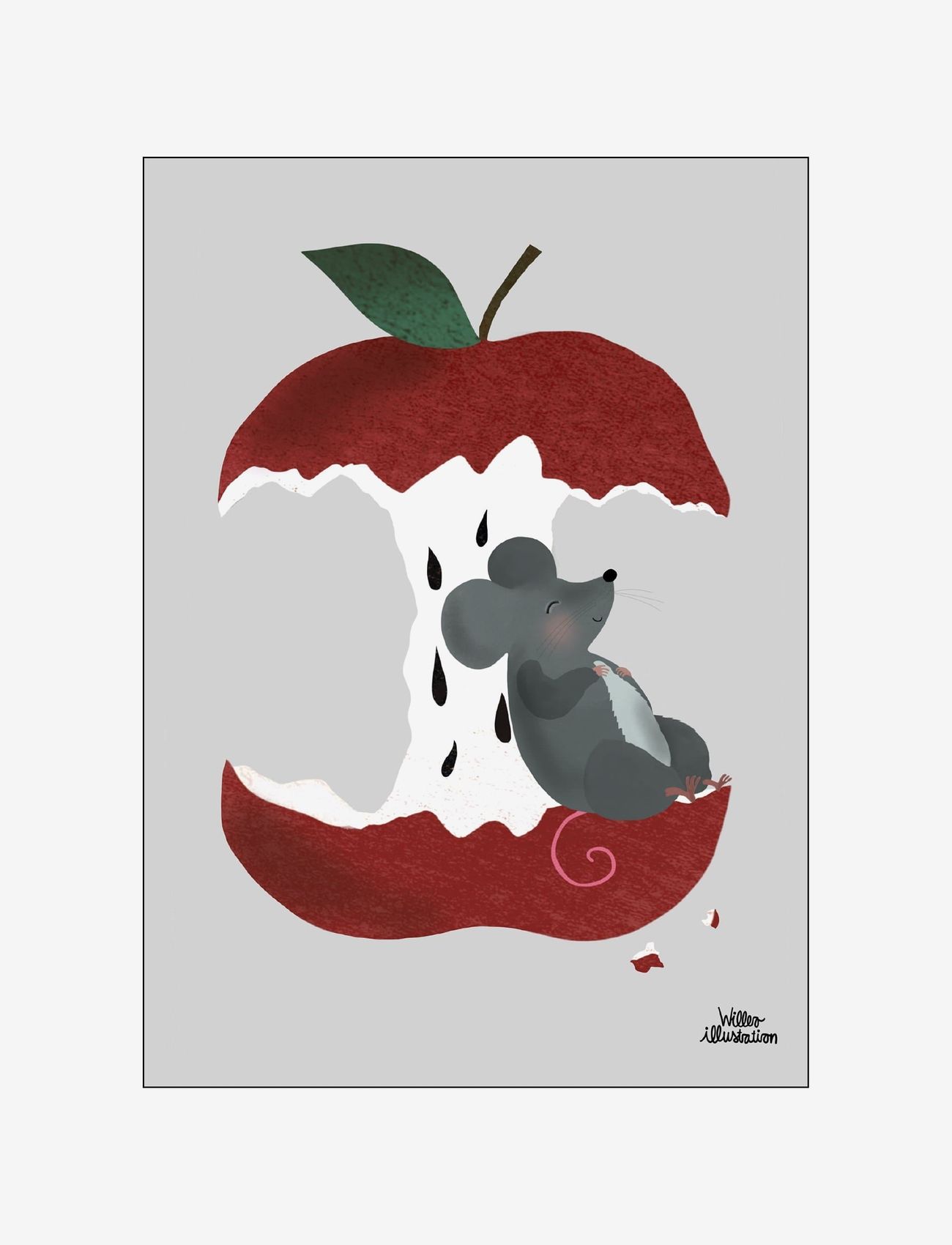 Poster & Frame - An Apple A Day - mažiausios kainos - multi-colored - 0