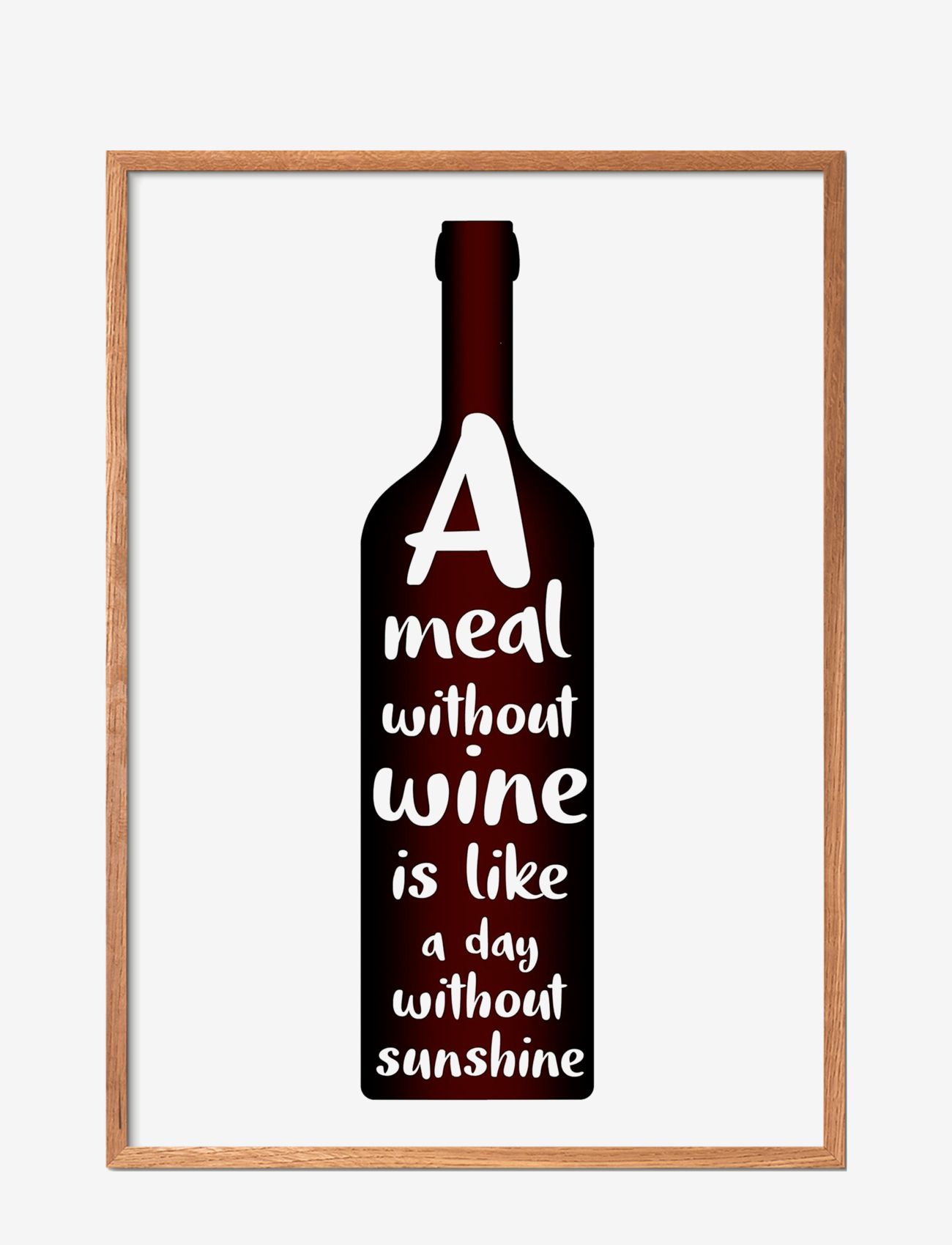 Poster & Frame - a-day-without-sunshine - toit - multi-colored - 0