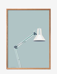 Architect Lamp, Poster & Frame