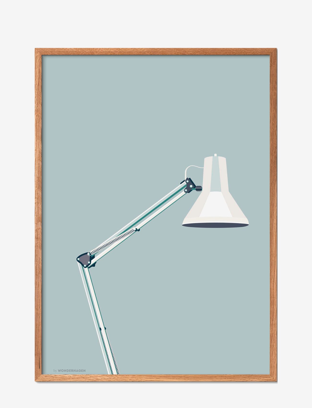Poster & Frame - Architect Lamp - illustrations - multi-colored - 0