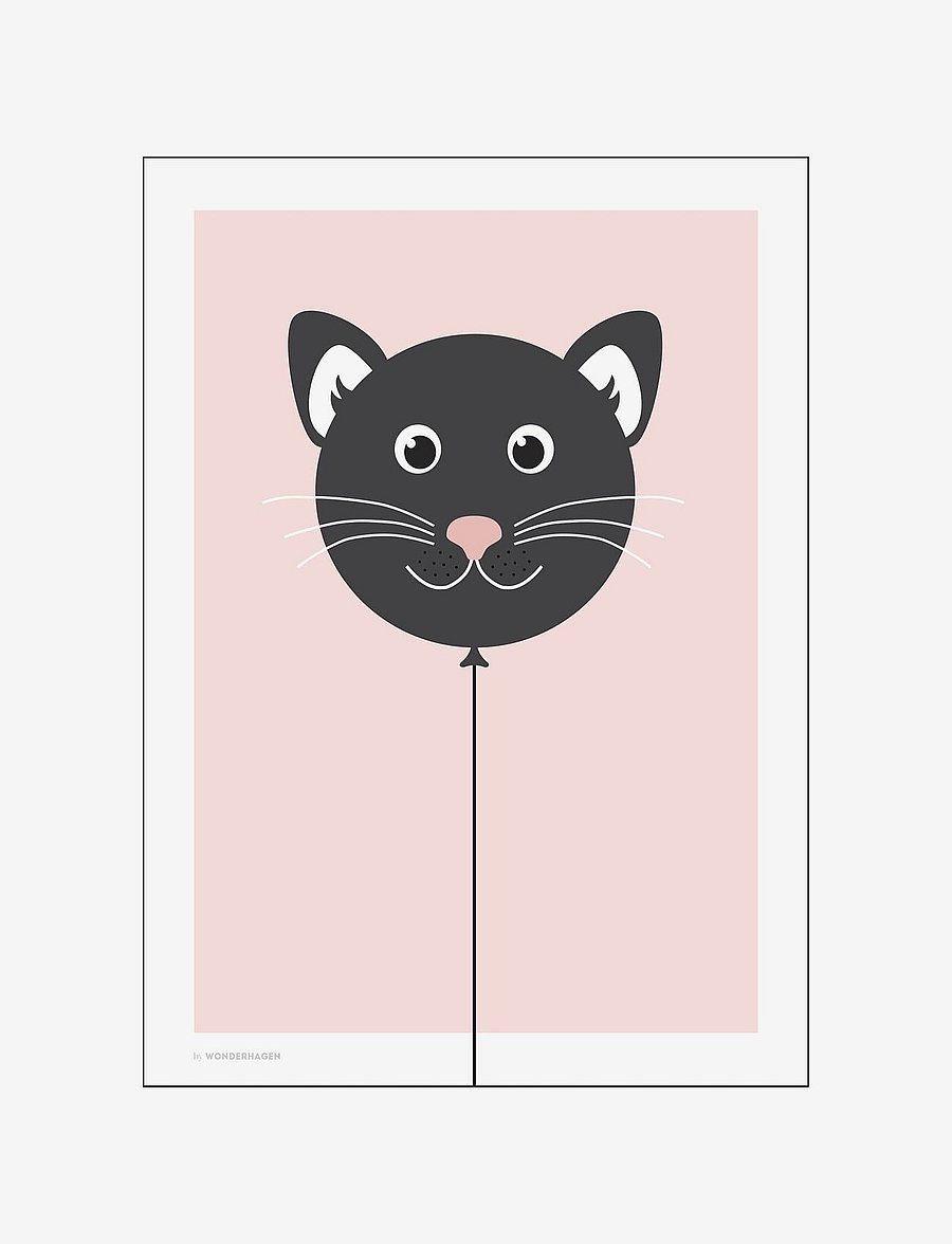 Poster & Frame - Balloon Animals Cat - ballonger - multi-colored - 0