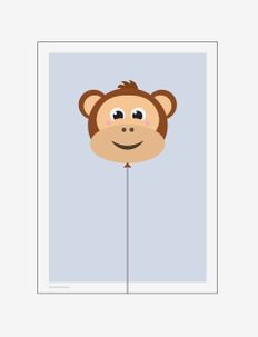 Balloon Animals Monkey, Poster & Frame