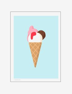 Ice cream cone, Poster & Frame