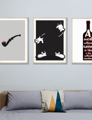 Poster & Frame - i-love-to-cook-with-wine - Ēdiens - multi-colored - 1