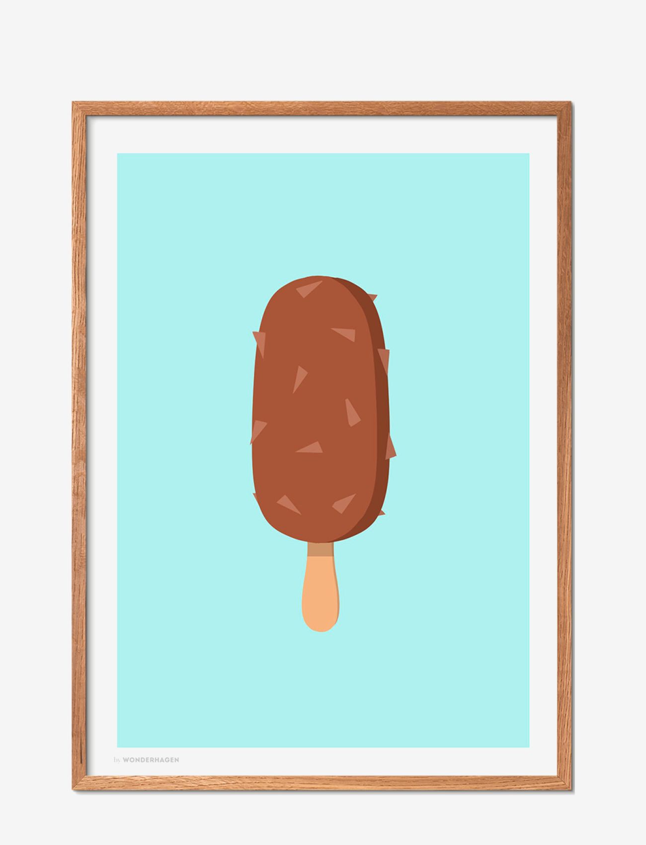 Poster & Frame Magnum Almond, Illustrations, Multi/mønstret, Str: 70X100CM
