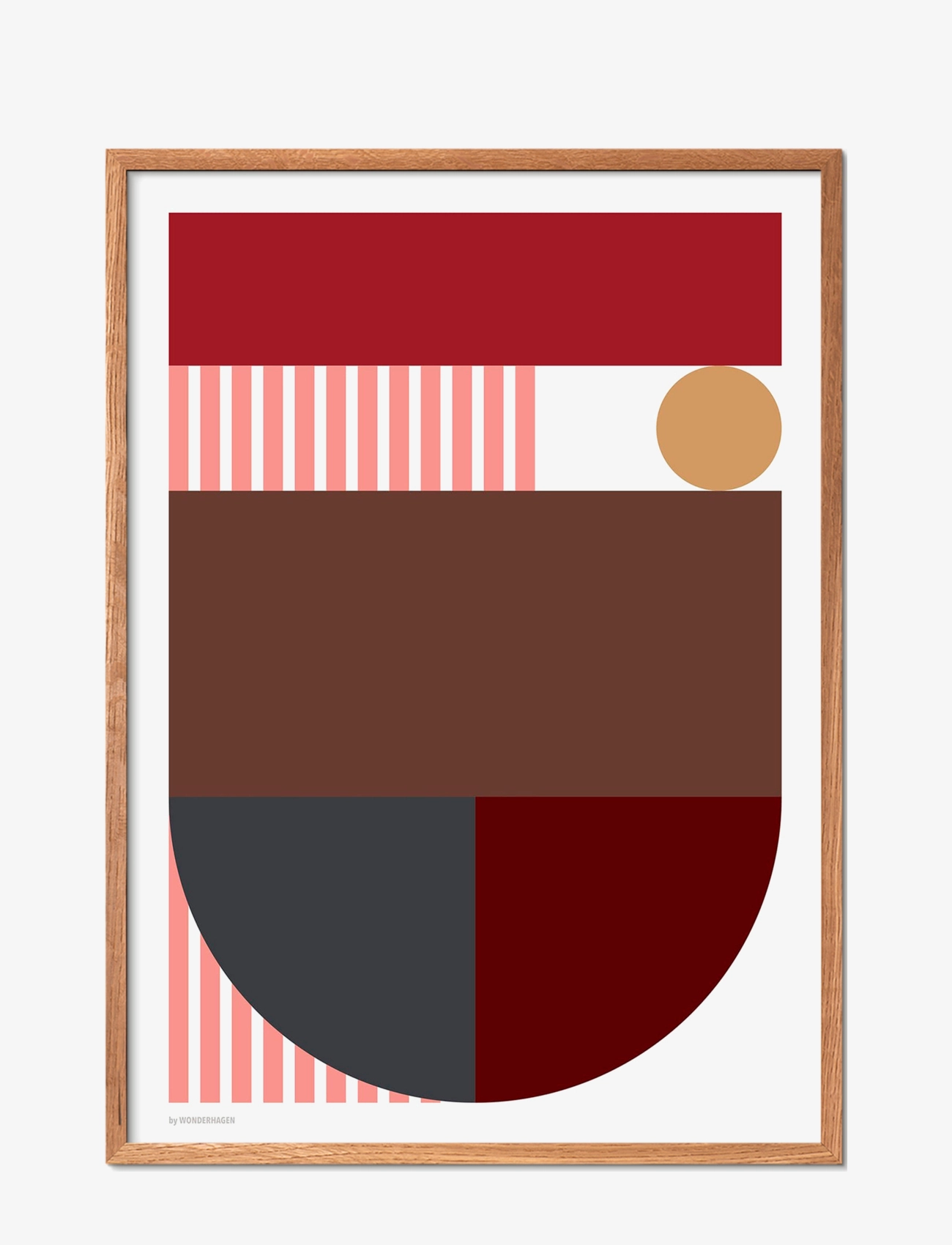 Poster & Frame Shapes 1 - Graphical patterns - MULTI-COLORED / multi