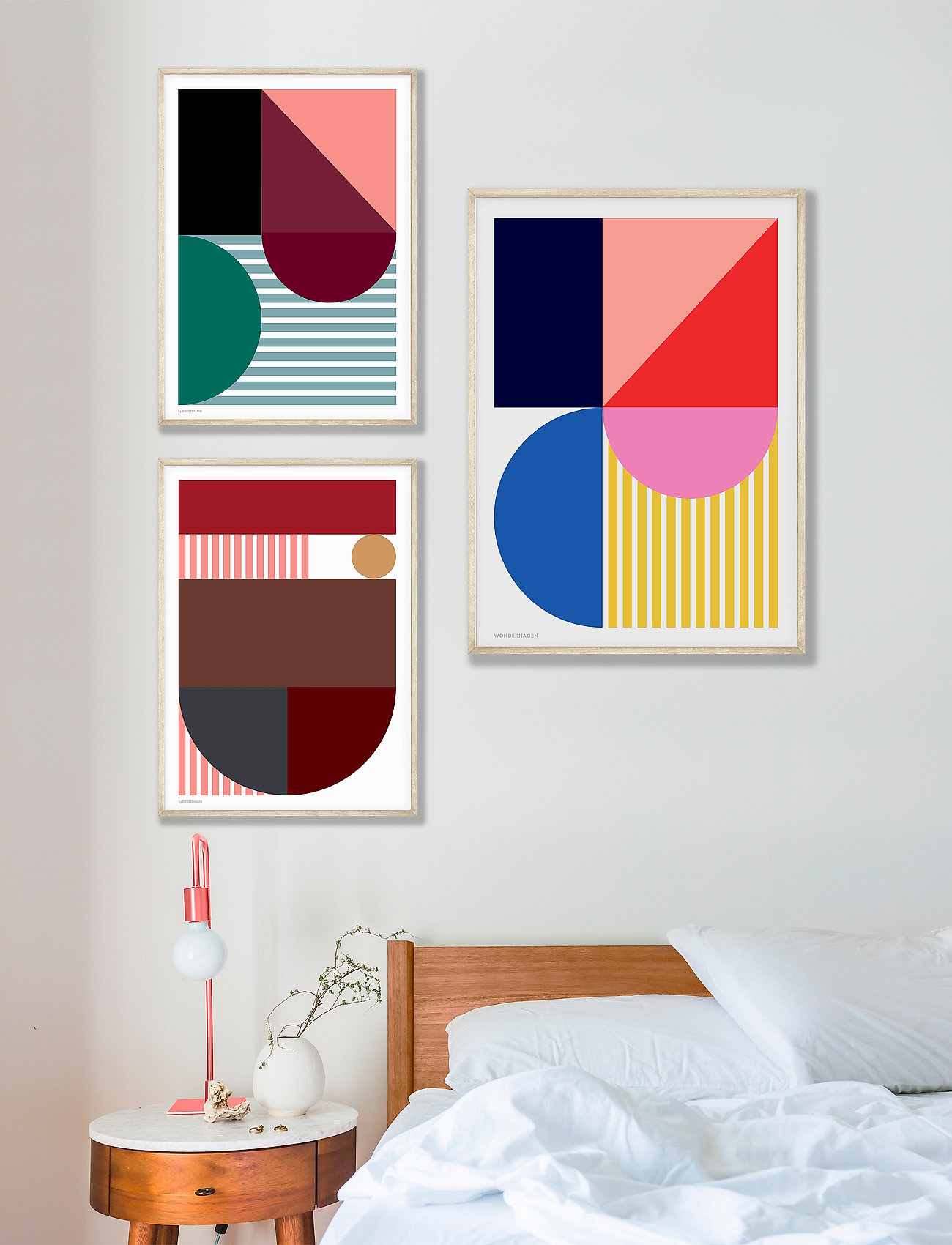 Poster & Frame - Shapes - laveste priser - multi-colored - 1