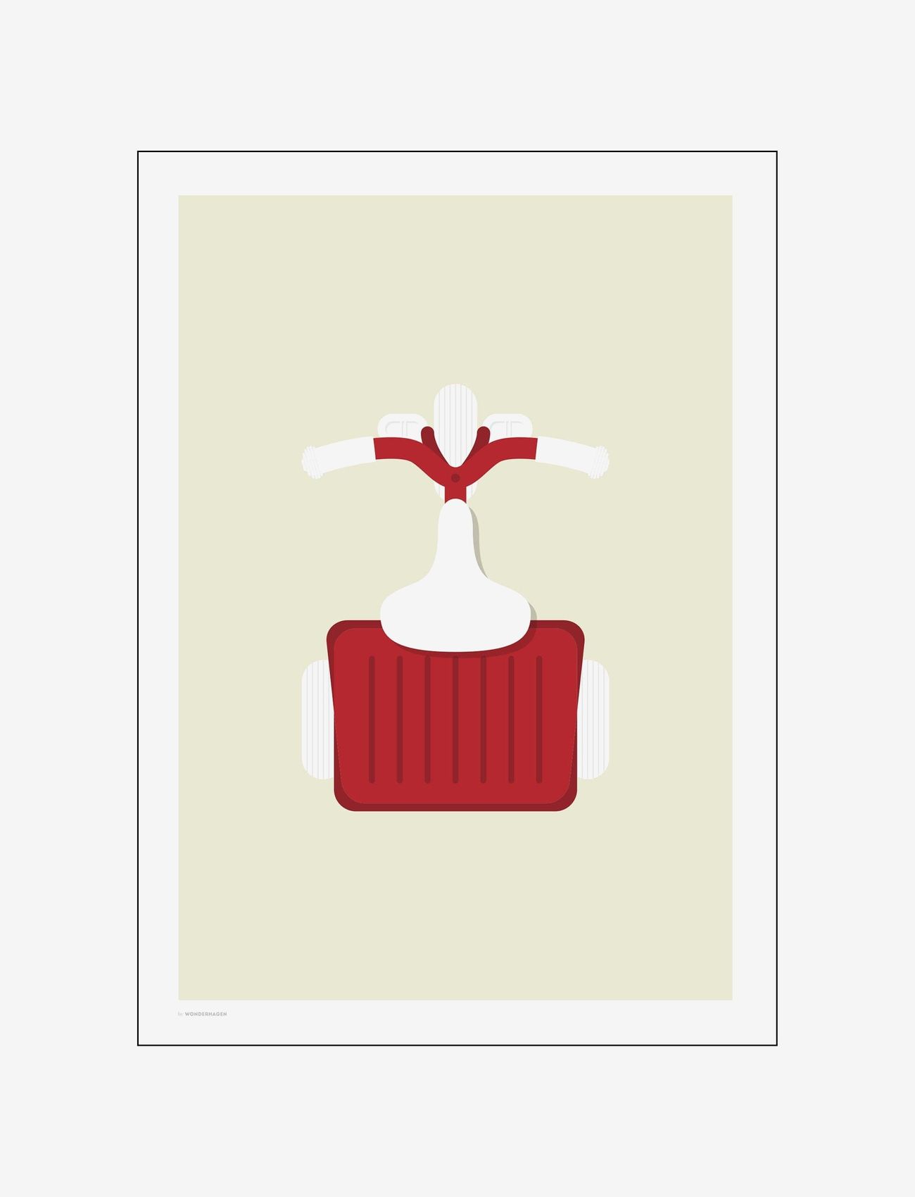 Poster & Frame Trehjulet, A3, Posters Frames, Mehrfarbig/gemustert - Posters, Kinder