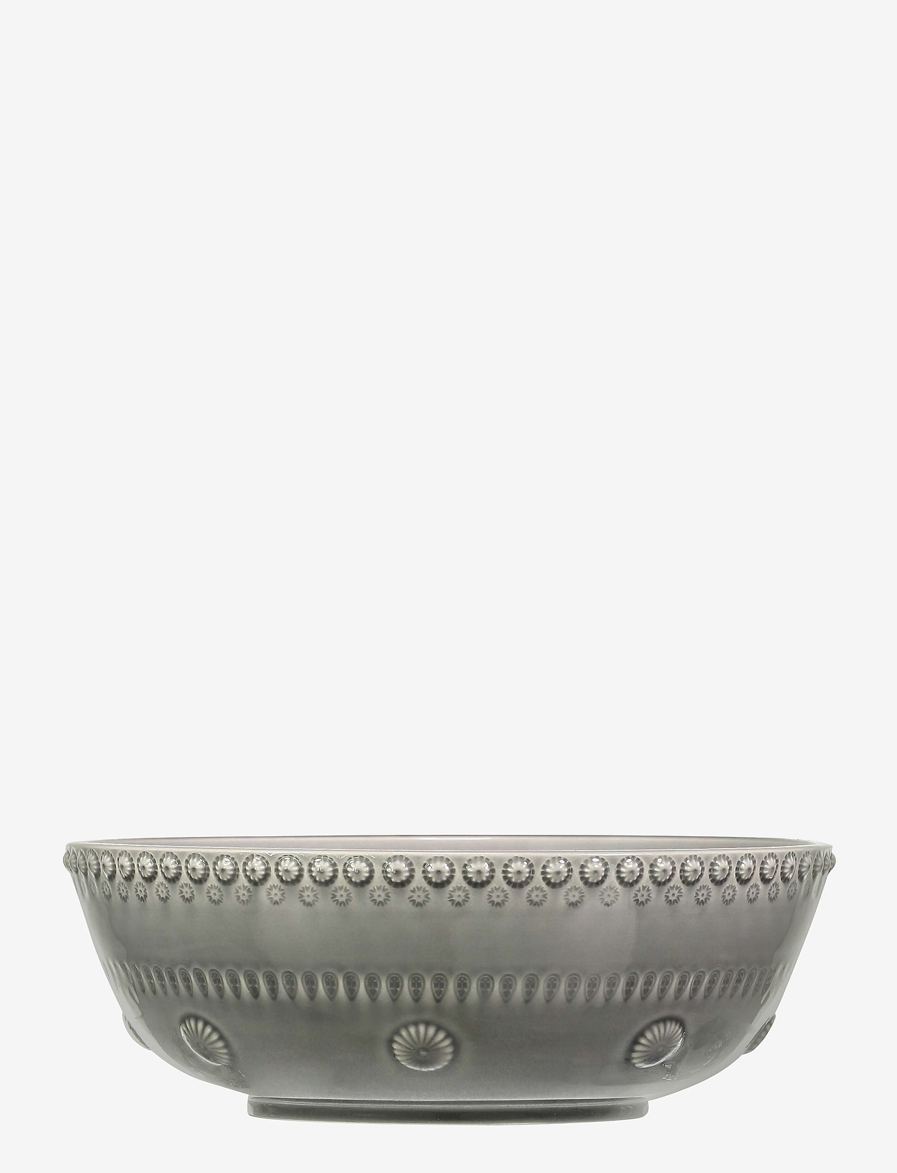 PotteryJo - DAISY Large salad bowl - salad bowls - soft grey - 0