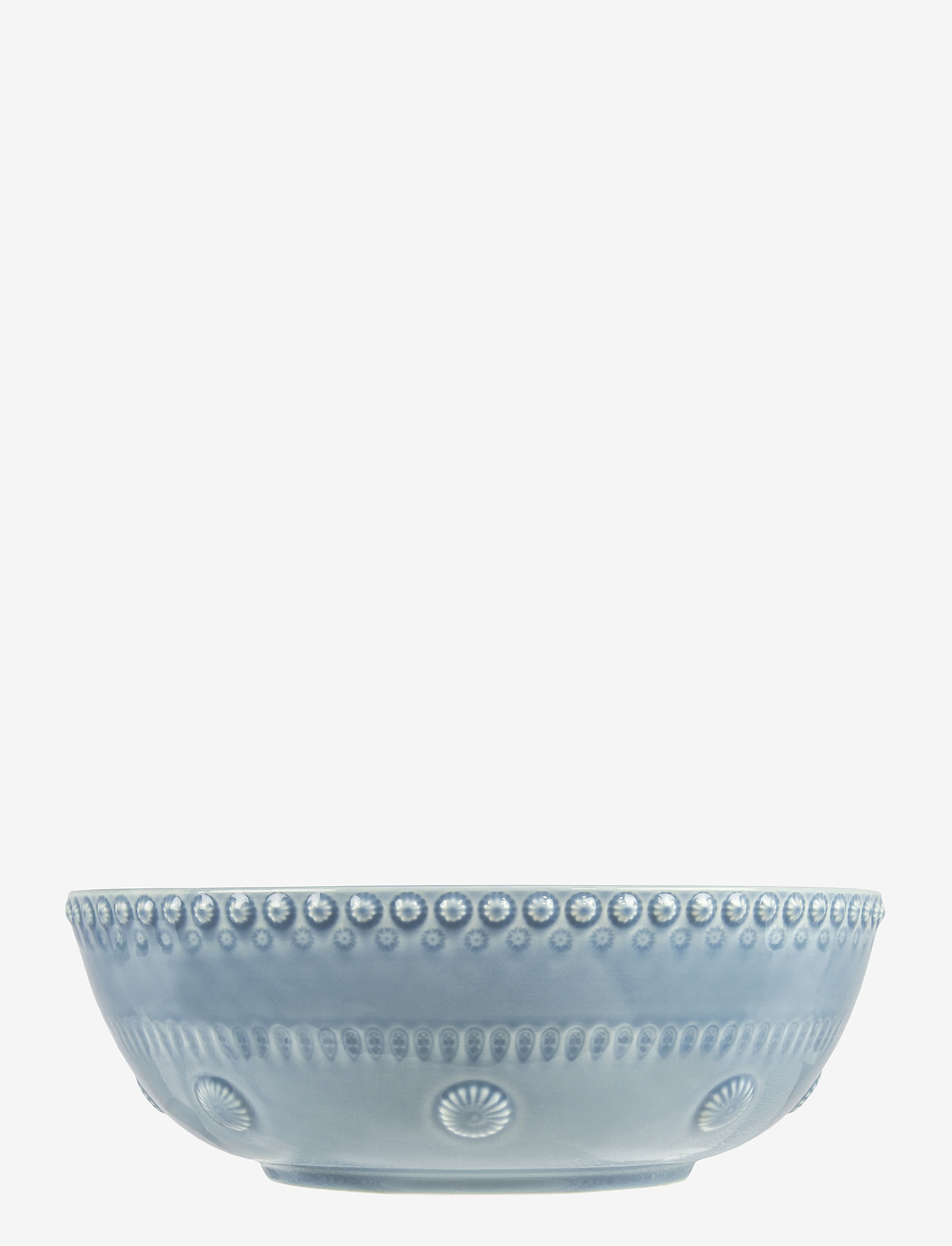 PotteryJo - Daisy Saladsbowl 23 cm - salatskåle - dusty blue - 0