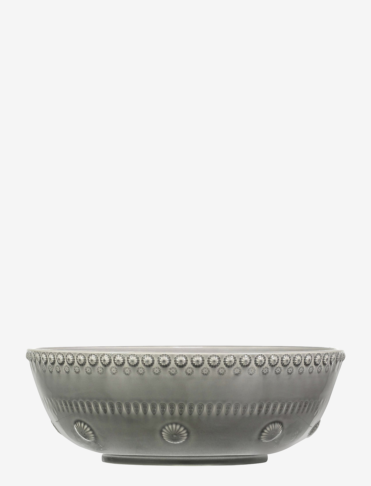 PotteryJo - Daisy Saladsbowl 23 cm - salaattikulhot - soft grey - 0