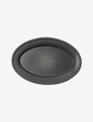 PotteryJo - DARIA Oval platter - tarjoiluastiat & -lautaset - clean grey - 0