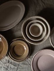 PotteryJo - DARIA Oval platter - serverings & anretningsfade - sand - 2
