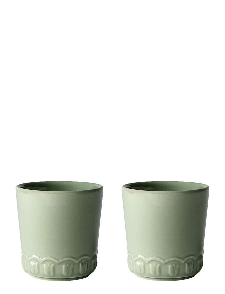 PotteryJo - TULIPA Cup 2-pack - die niedrigsten preise - verona green - 0
