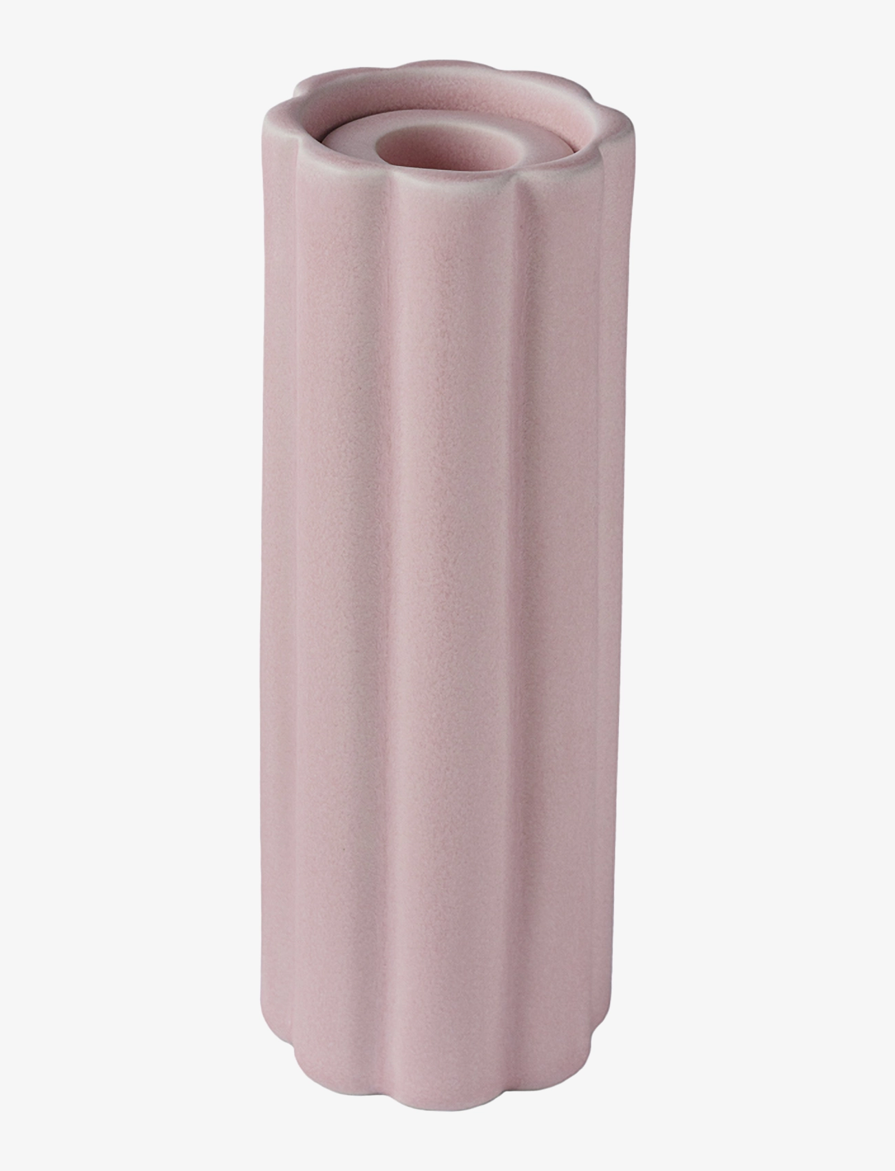 PotteryJo Birgit 17 Cm Vase, Stor vase, Pink, Str: H17CM x 6