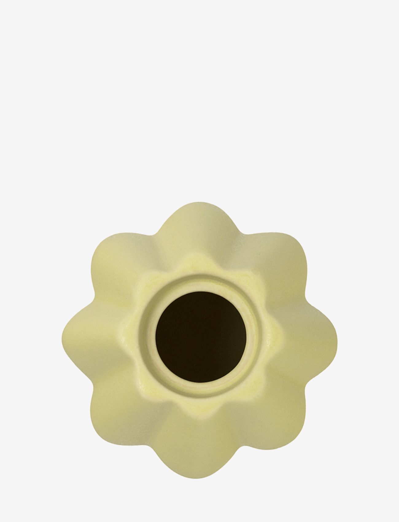 PotteryJo - Birgit 14 cm vase - sünnipäevakingitused - pale yellow - 2