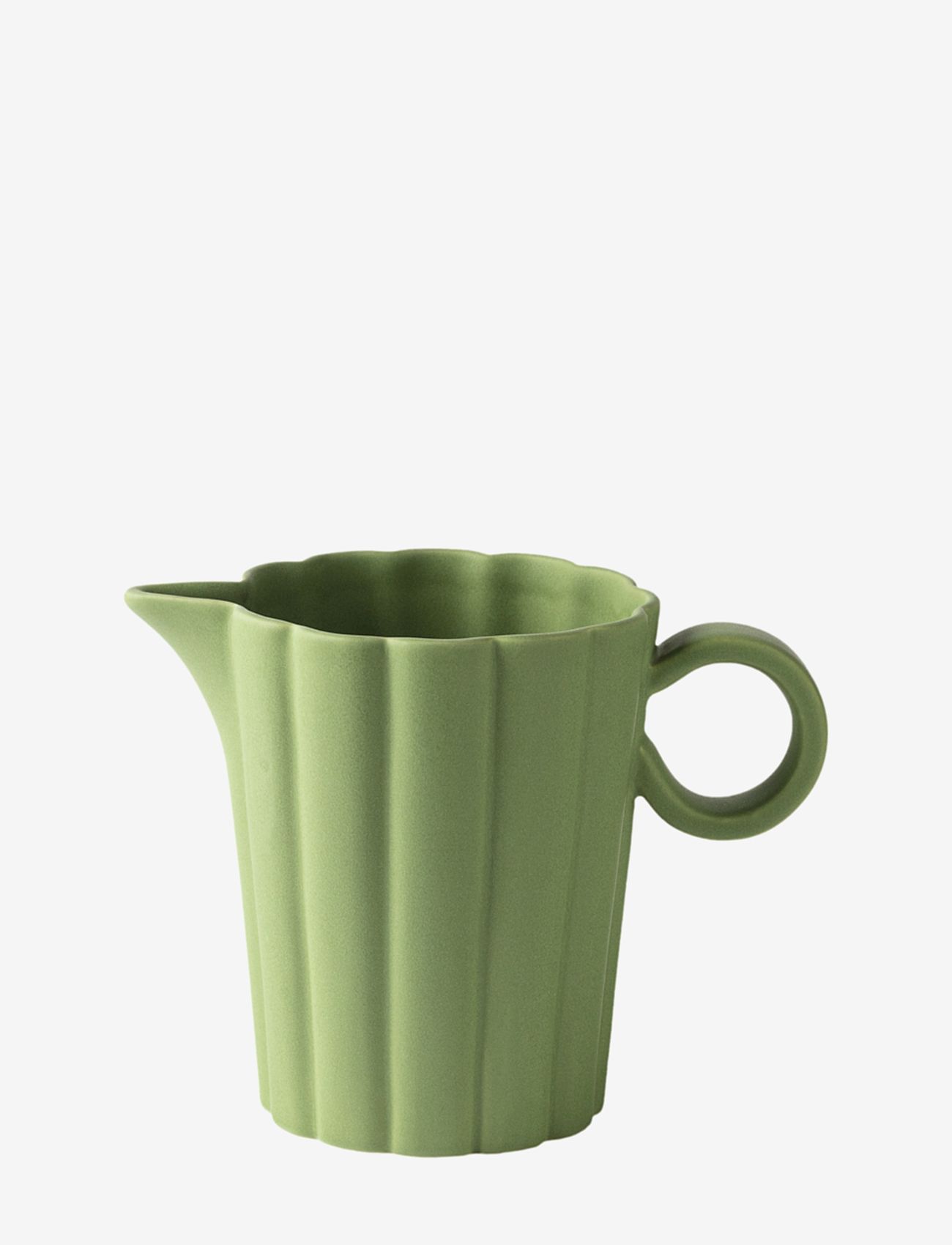 PotteryJo - Birgit Jug 1.l - water jugs & carafes - olive - 0