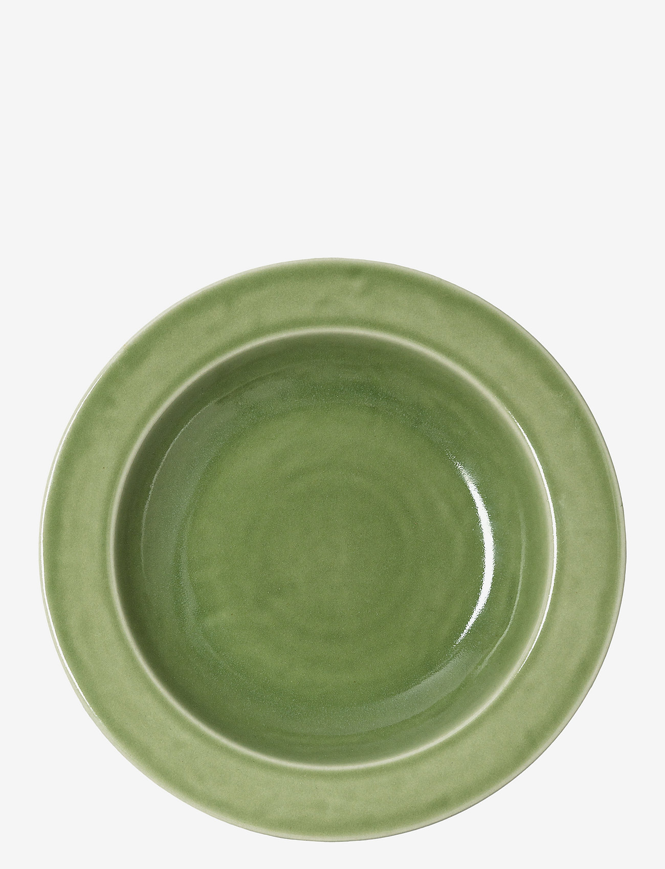 PotteryJo - DAGA Djup tallrik 23.5 cm 2-pack - djupa tallrikar - green - 0