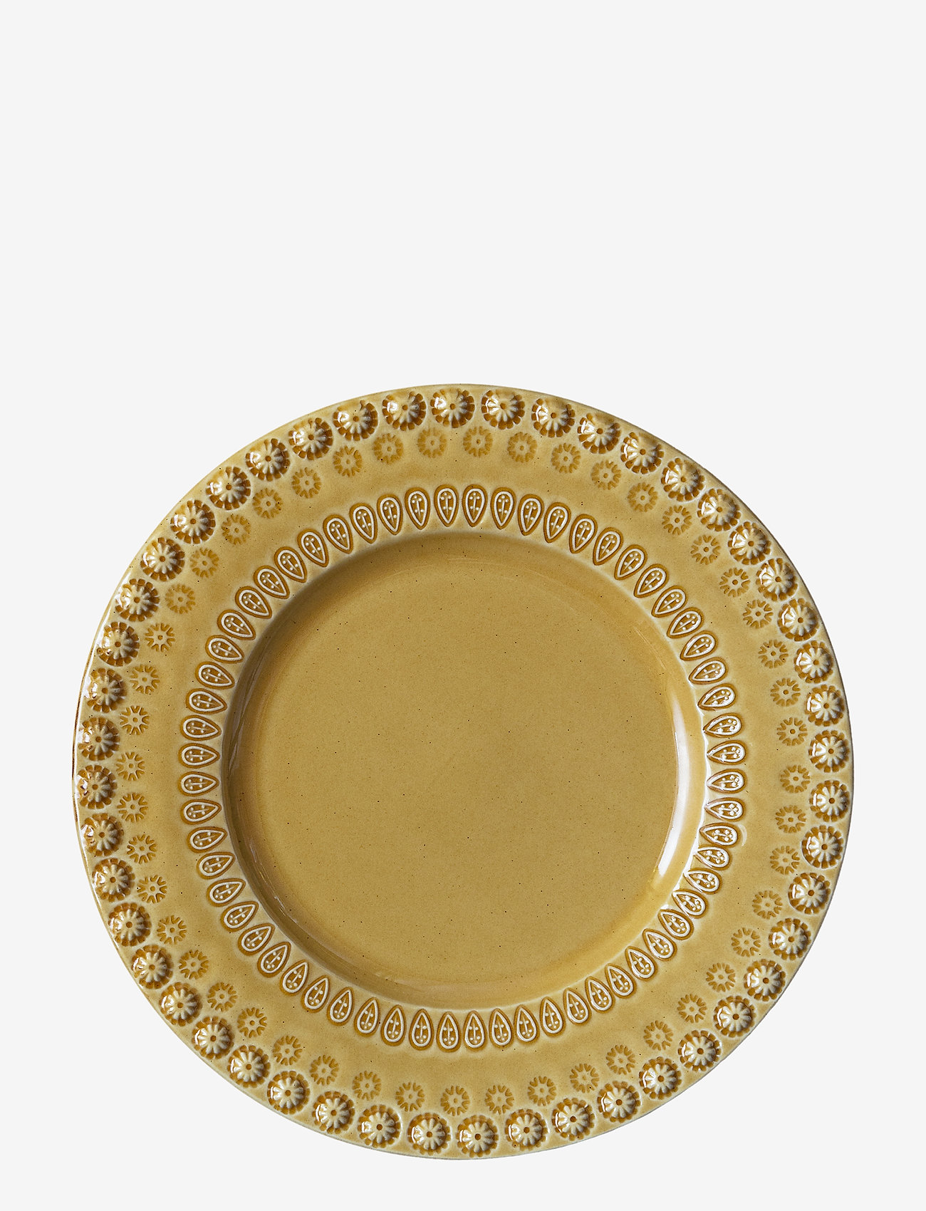 PotteryJo - DAISY Dessertplate 22 cm 2-PACK - zemākās cenas - sienna - 0